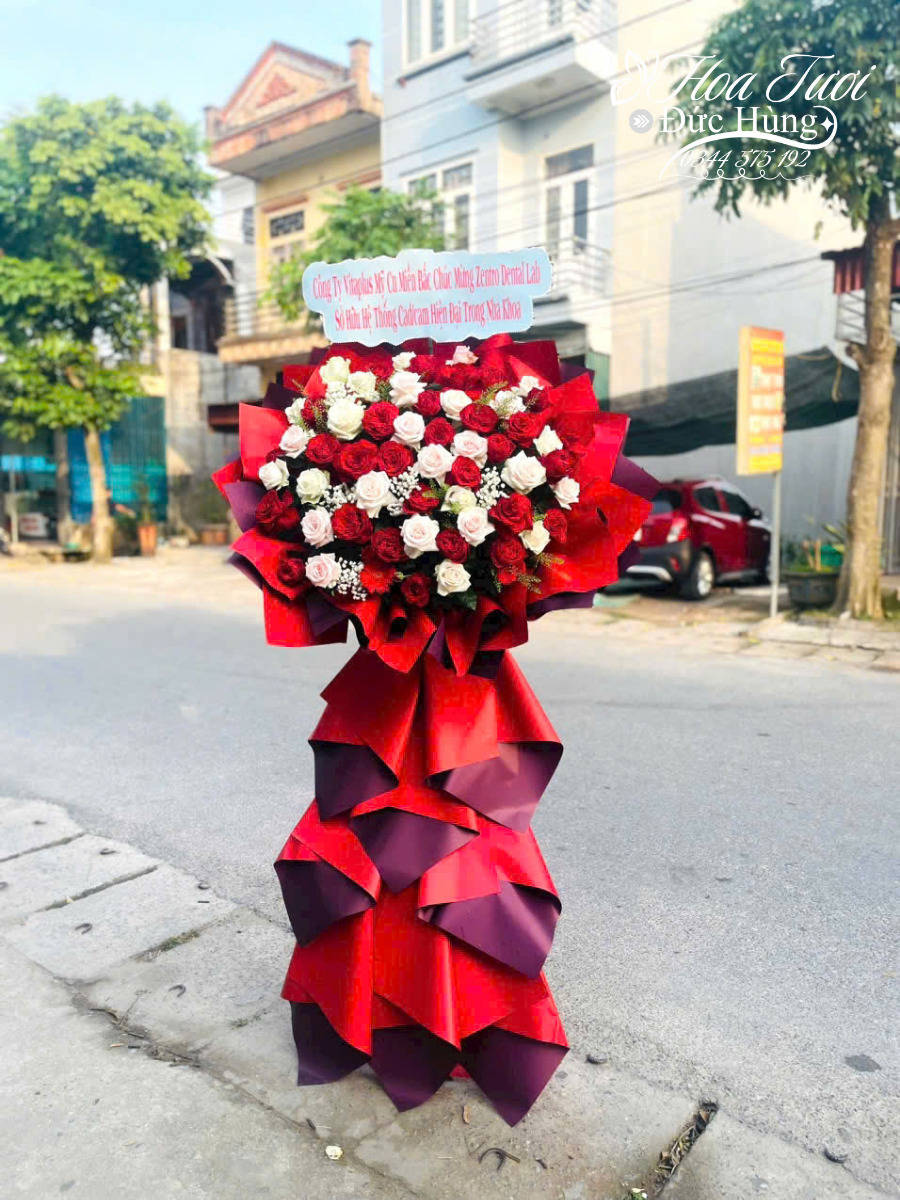 Kệ Hoa Chúc Mừng HCM045